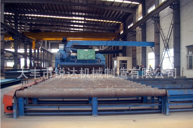 輥道式拋丸機清理工作過程細談