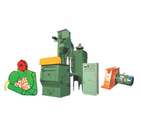 輥道式拋丸機(jī)  彈彈彈 彈走鐵銹！